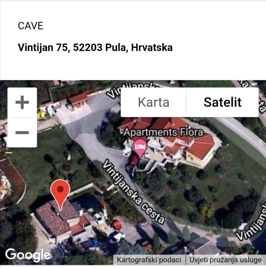 Cave With Free Parking Pula Exterior foto